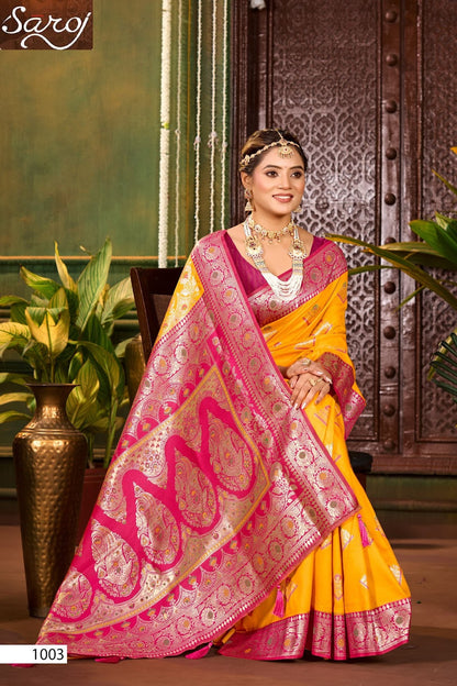 Paridhi Silk Saroski Vol 4 Saroj Sarees Manufacturer Ahmedabad