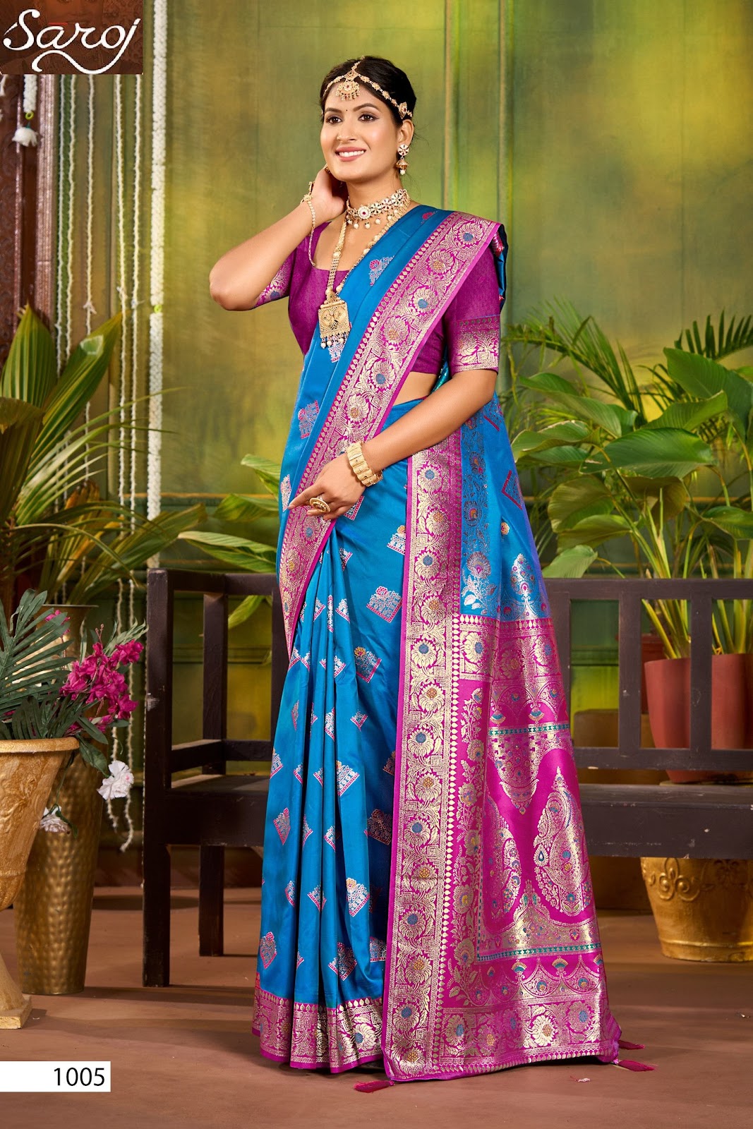 Paridhi Silk Saroski Vol 4 Saroj Sarees Manufacturer Ahmedabad