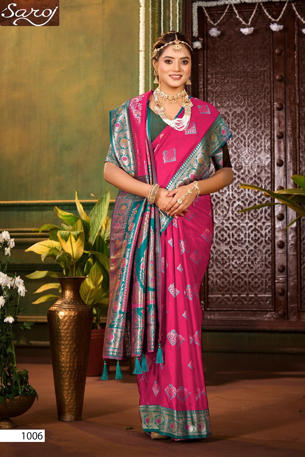 Paridhi Silk Saroski Vol 4 Saroj Sarees Manufacturer Ahmedabad