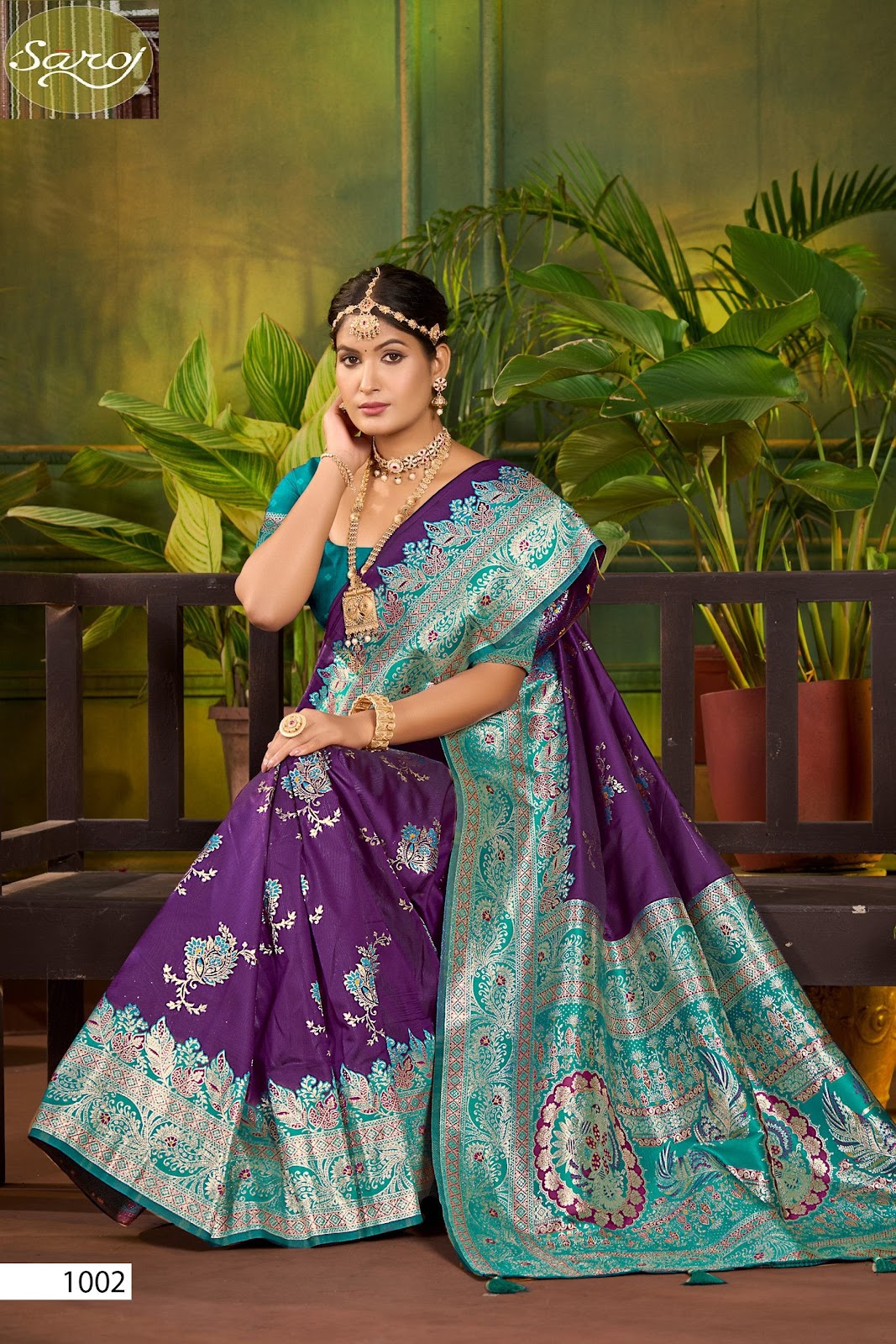 Paridhi Silk Saroski Vol 5 Saroj Sarees Supplier Ahmedabad