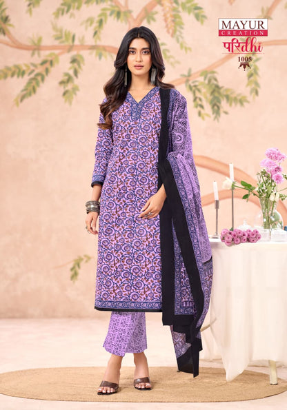 Paridhi Vol 1 Mayur Creation Cotton Dress Material Manufacturer India