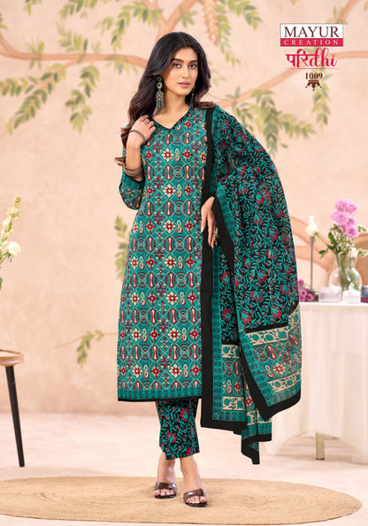 Paridhi Vol 1 Mayur Creation Cotton Dress Material Manufacturer India