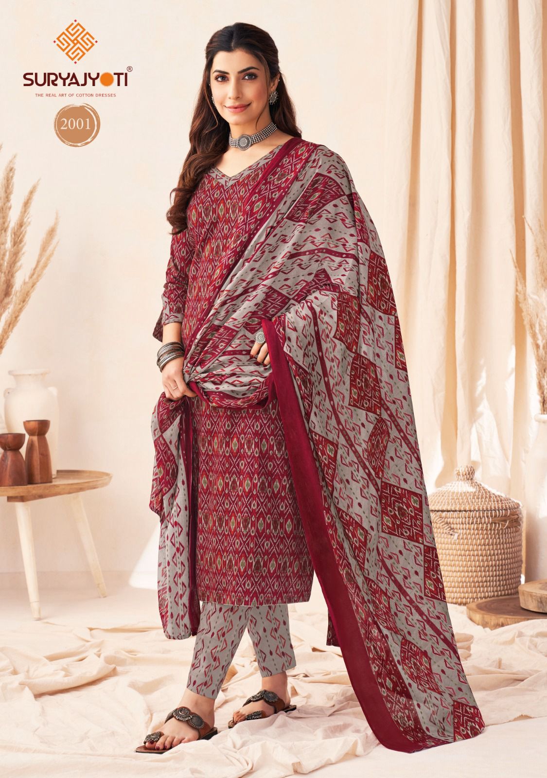 Paridhi Vol 2 Suryajyoti Readymade Cotton Pant Suits Exporter India