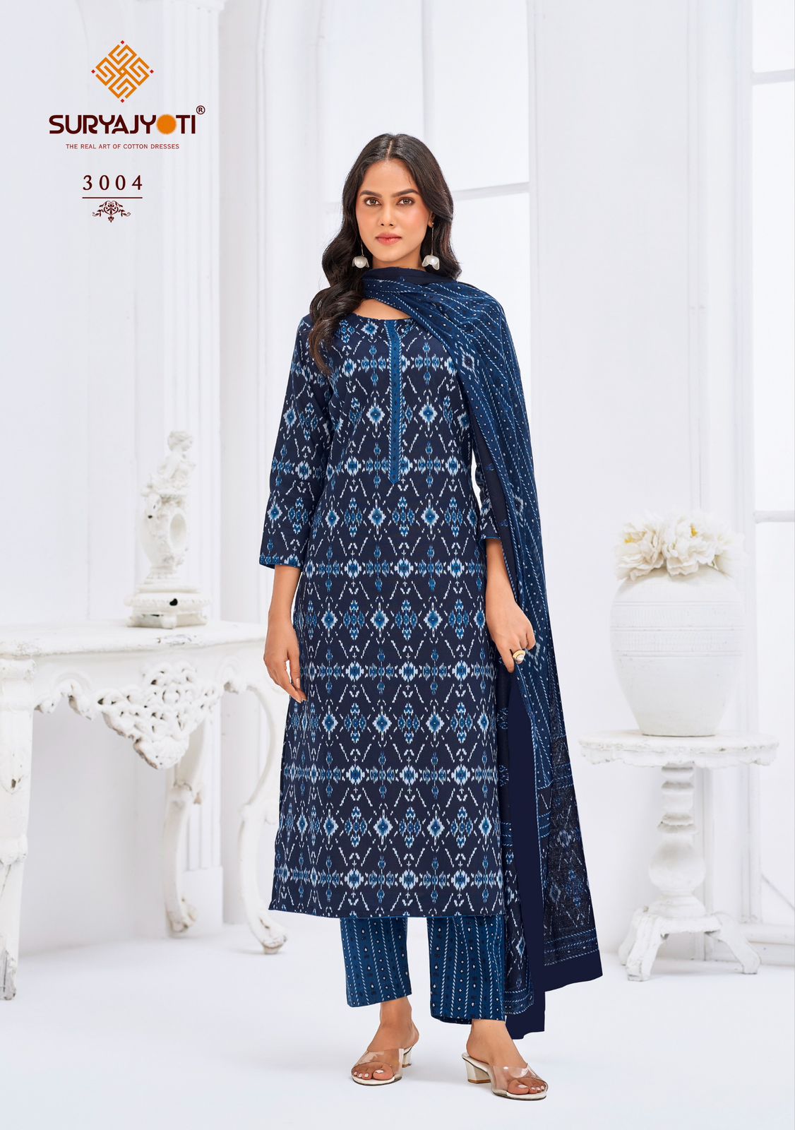 Paridhi Vol 3 Suryajyoti Readymade Cotton Pant Suits Wholesale Price