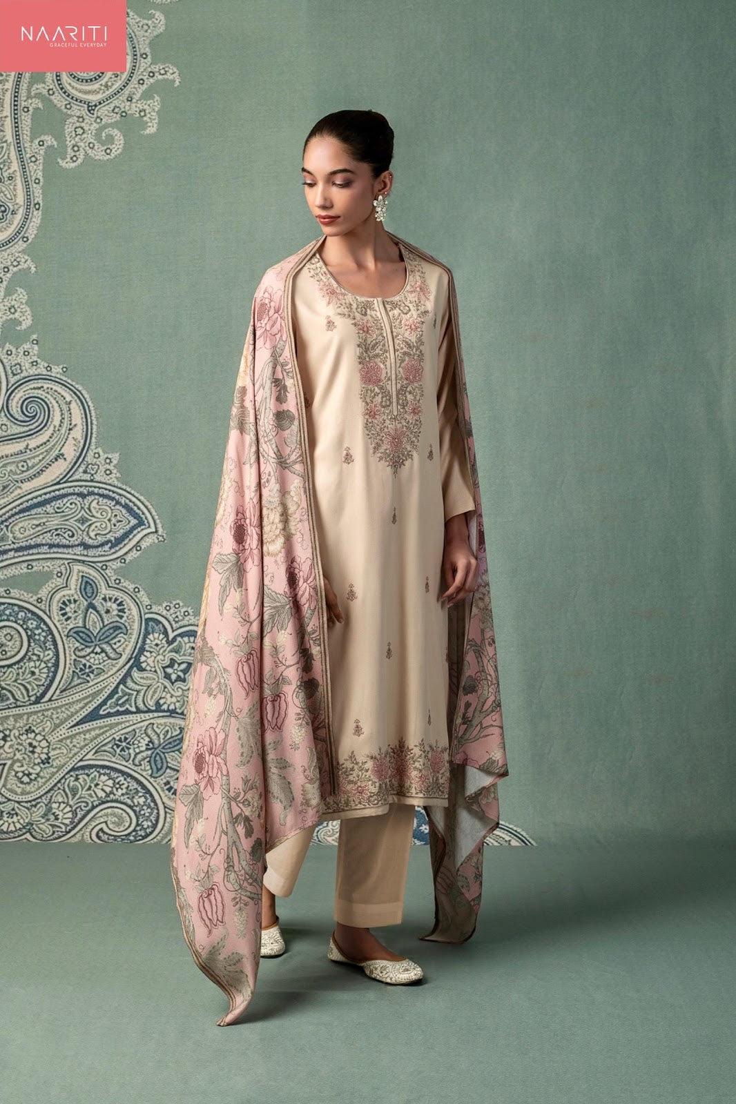 Parim Naariti Pashmina Suits Wholesaler