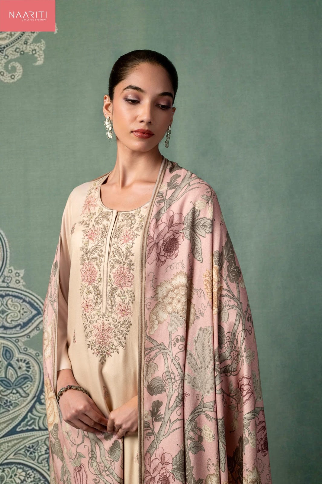 Parim Naariti Pashmina Suits Wholesaler