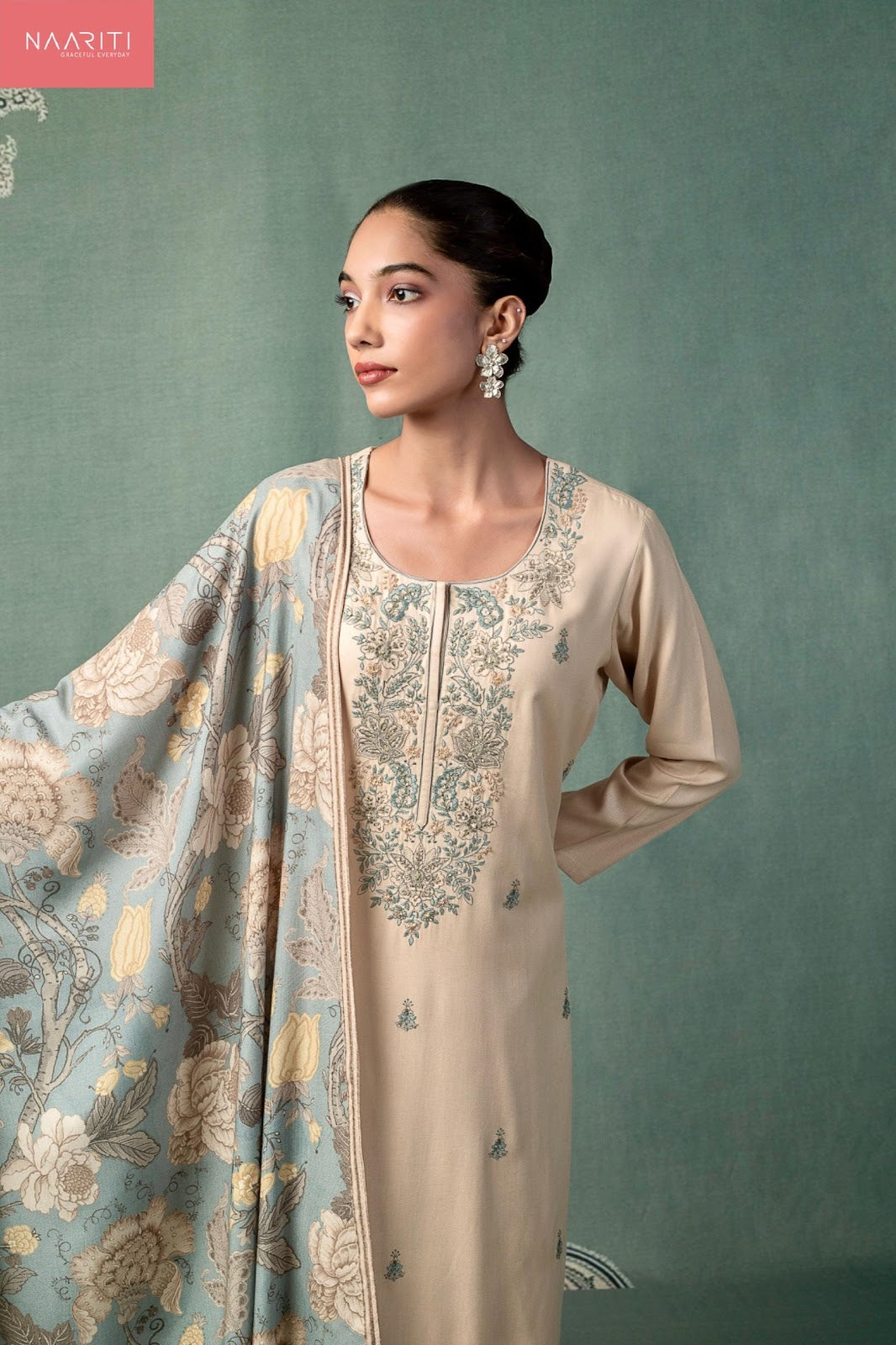 Parim Naariti Pashmina Suits Wholesaler