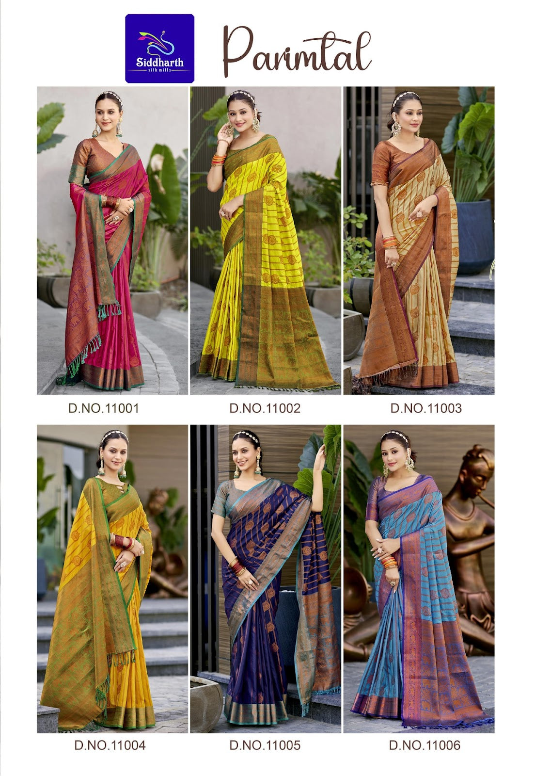 Parimtal Siddharth Silk Sarees Supplier Ahmedabad