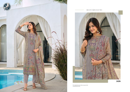 Parina Vol 27 Vivek Premium Bemberg Pant Style Suits Supplier Gujarat