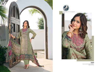 Parina Vol 27 Vivek Premium Bemberg Pant Style Suits Supplier Gujarat