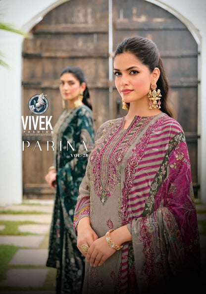 Parina Vol 28 Vivek Pant Style Suits Supplier India
