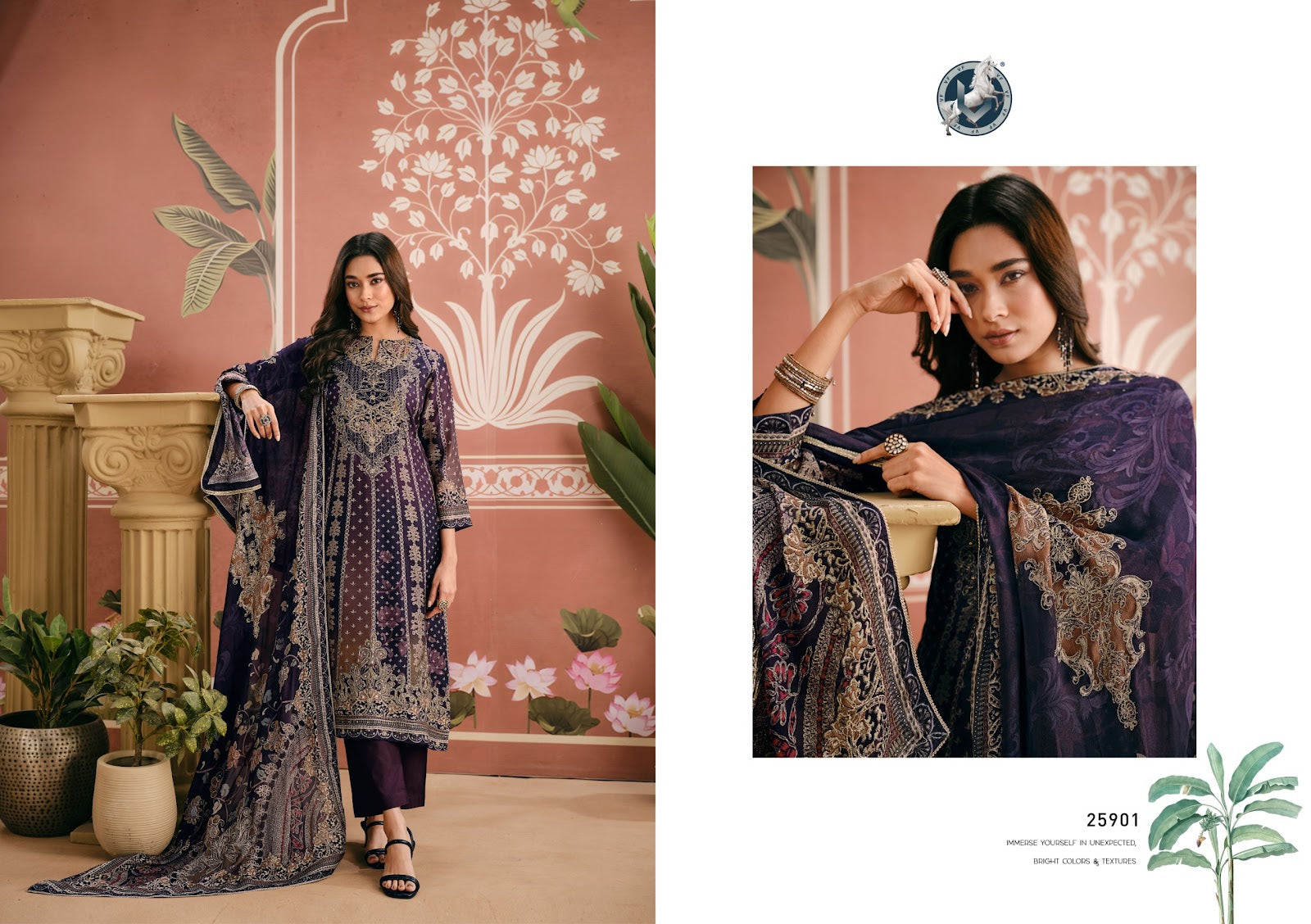 Parina Vol 31 Vivek Modal Silk Pant Style Suits Manufacturer India