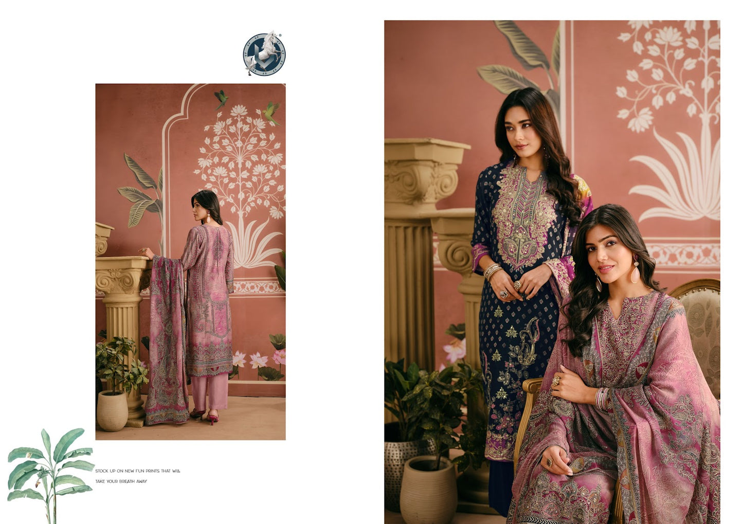 Parina Vol 31 Vivek Modal Silk Pant Style Suits Manufacturer India