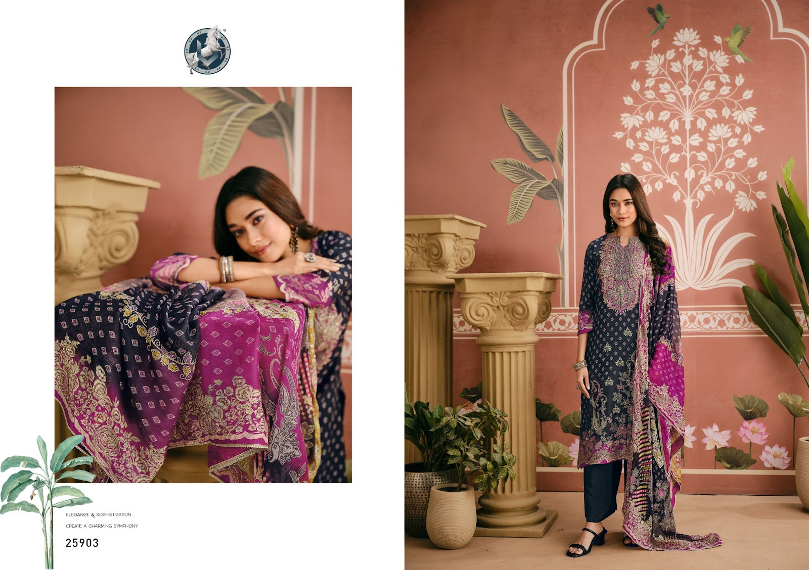 Parina Vol 31 Vivek Modal Silk Pant Style Suits Manufacturer India