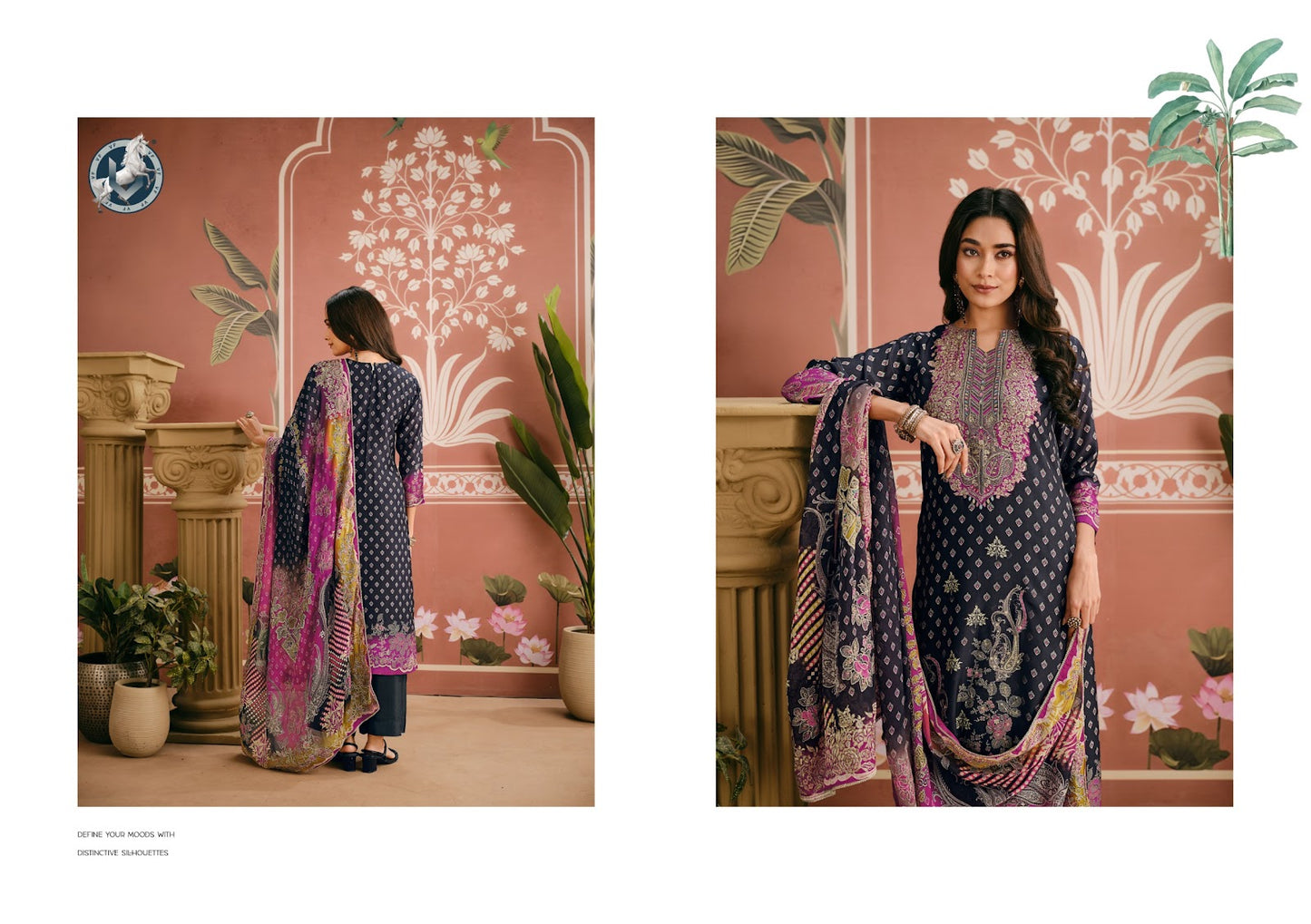 Parina Vol 31 Vivek Modal Silk Pant Style Suits Manufacturer India