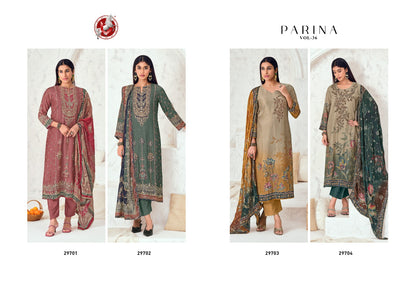 Parina Vol 36 Vivek Modal Silk Pant Style Suits Exporter India