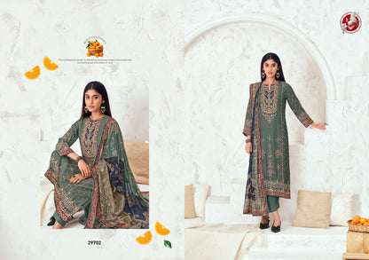Parina Vol 36 Vivek Modal Silk Pant Style Suits Exporter India