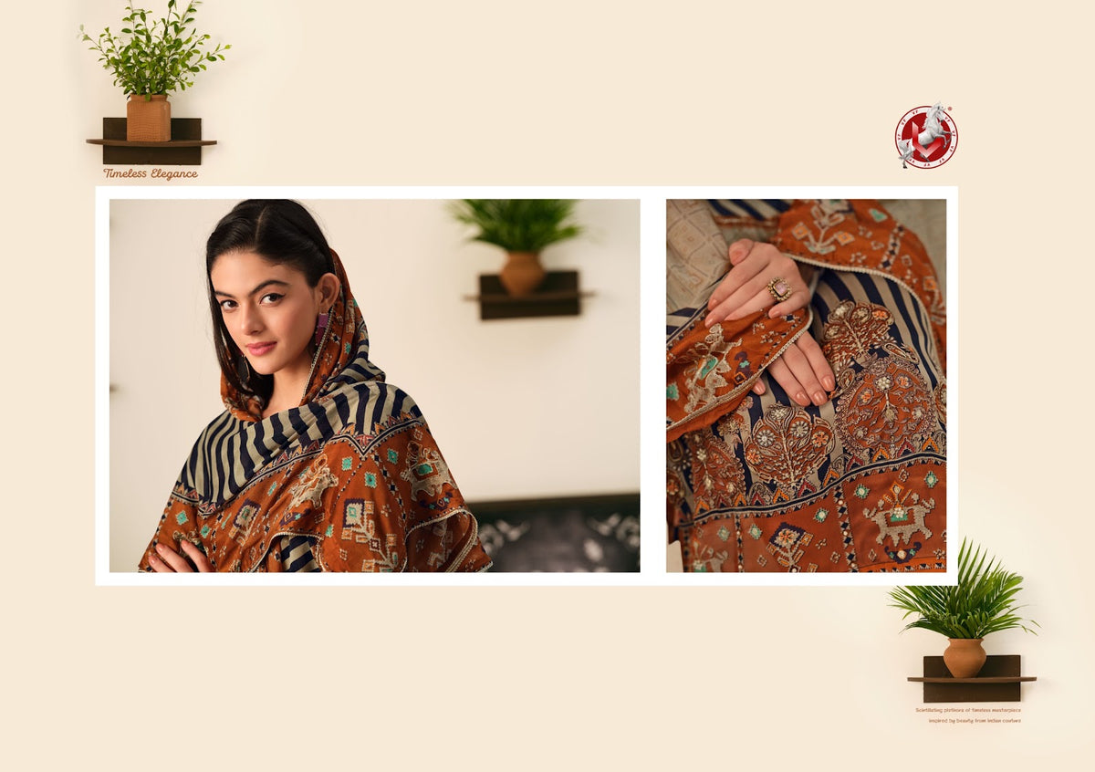 Parina Vol 37 Vivek Organza Pant Style Suits Exporter Ahmedabad