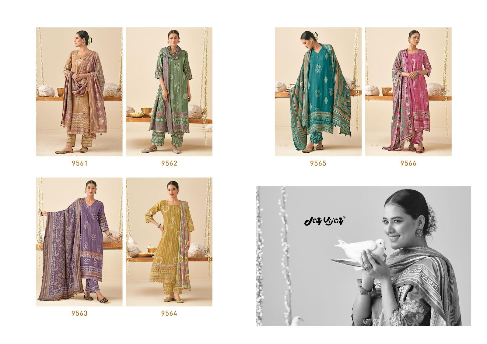 Parinde Jay Vijay Pashmina Suits Manufacturer