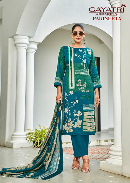 Parineeta Vol 1 Gayatri Jam Cotton Pant Style Suits Wholesale Price