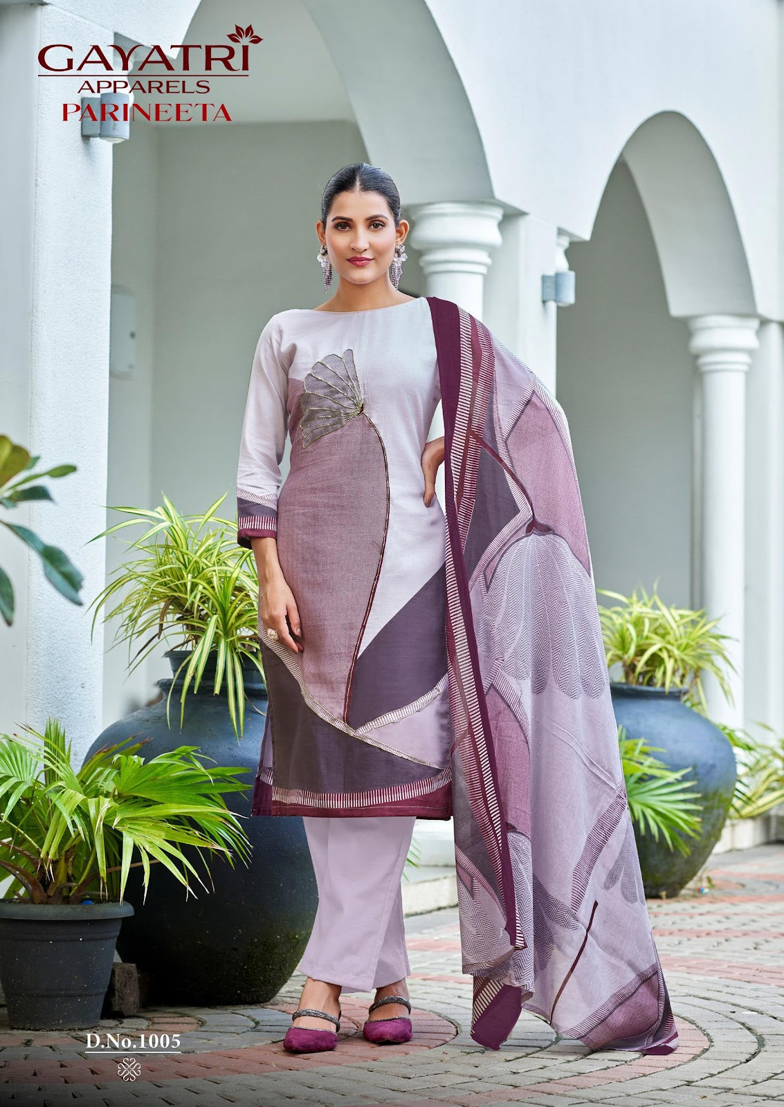 Parineeta Vol 1 Gayatri Jam Cotton Pant Style Suits Wholesale Price