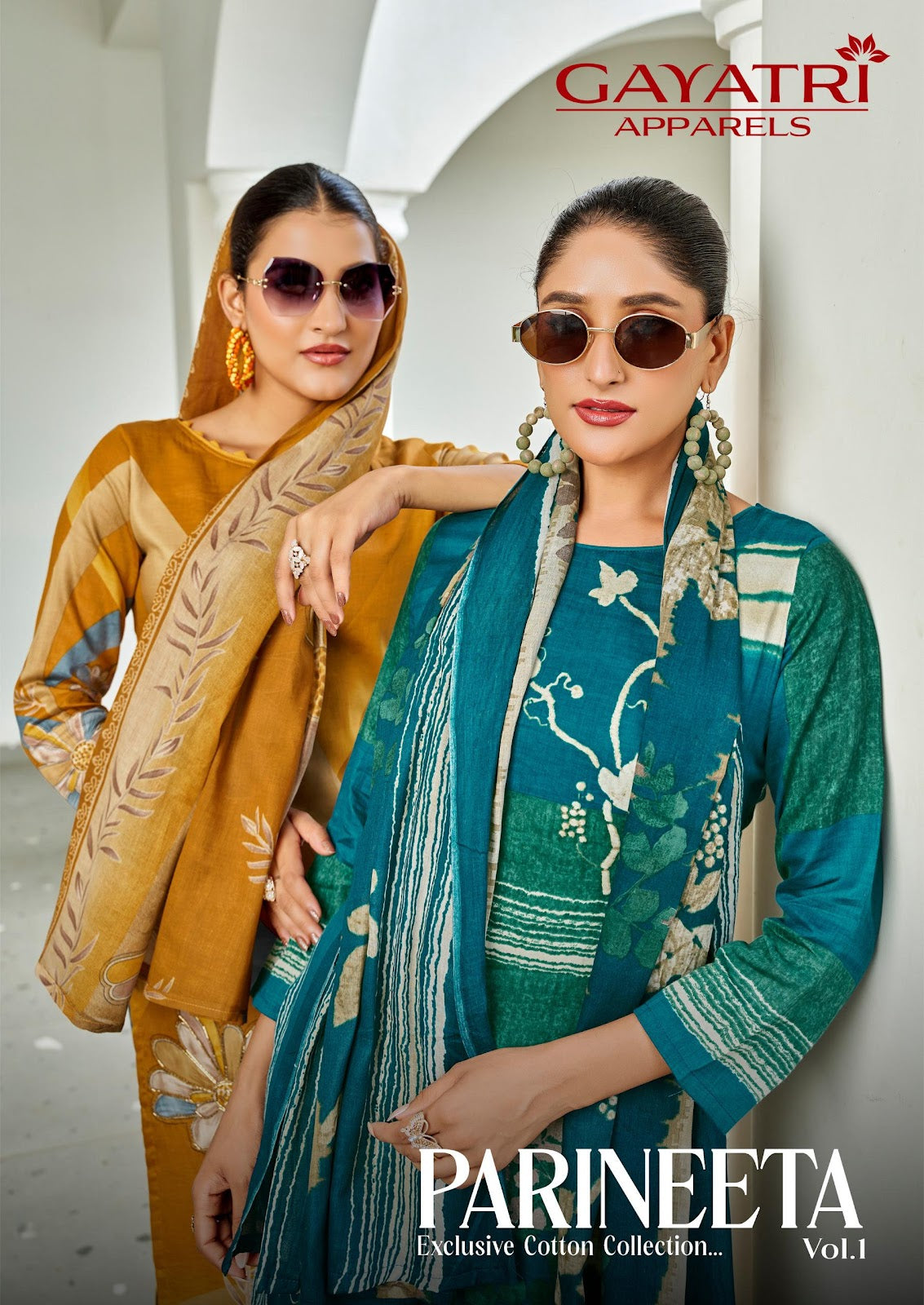 Parineeta Vol 1 Gayatri Jam Cotton Pant Style Suits Wholesale Price
