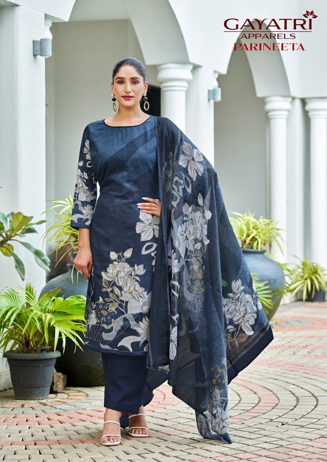 Parineeta Vol 1 Gayatri Jam Cotton Pant Style Suits Wholesale Price