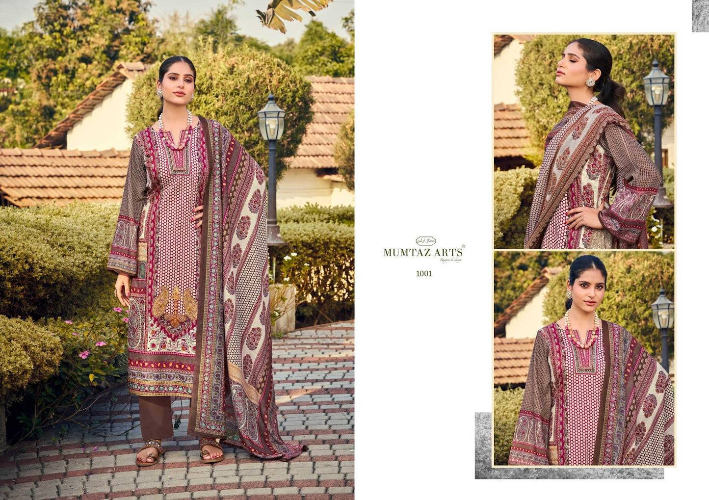 Parishi Mumtaz Arts Jam Satin Karachi Salwar Suits Manufacturer India