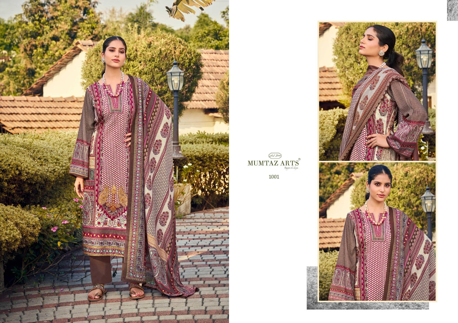 Parishi Mumtaz Arts Jam Satin Karachi Salwar Suits Manufacturer India