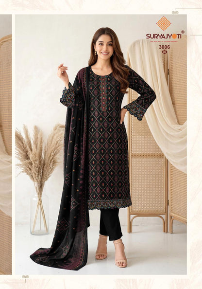 Pariza Advance Vol 3 Suryajyoti Readymade Cotton Pant Suits Supplier Ahmedabad