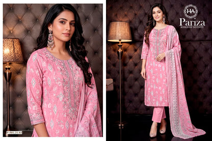 Pariza Harshit Fashion Cotton Karachi Salwar Suits Wholesale
