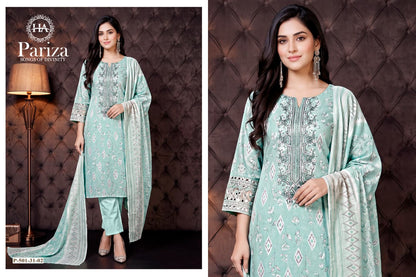 Pariza Harshit Fashion Cotton Karachi Salwar Suits Wholesale