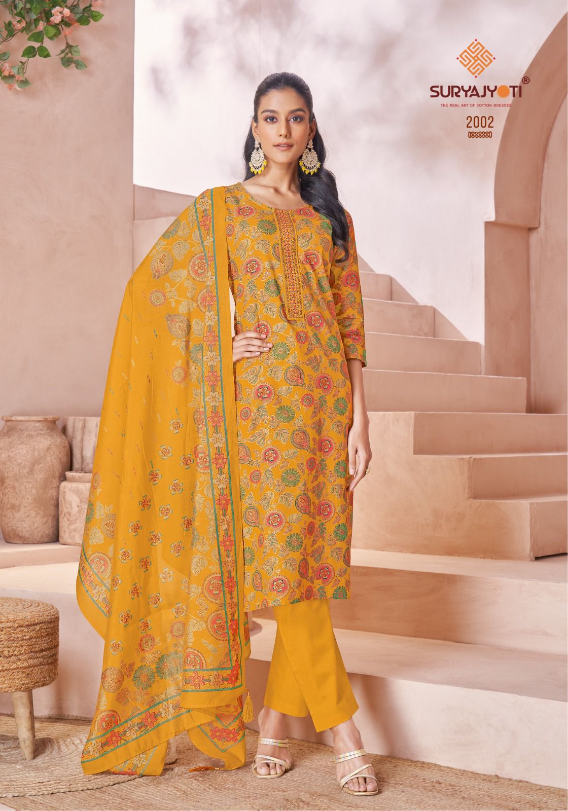 Pariza Vol 2 Suryajyoti Readymade Cotton Pant Suits Wholesaler India