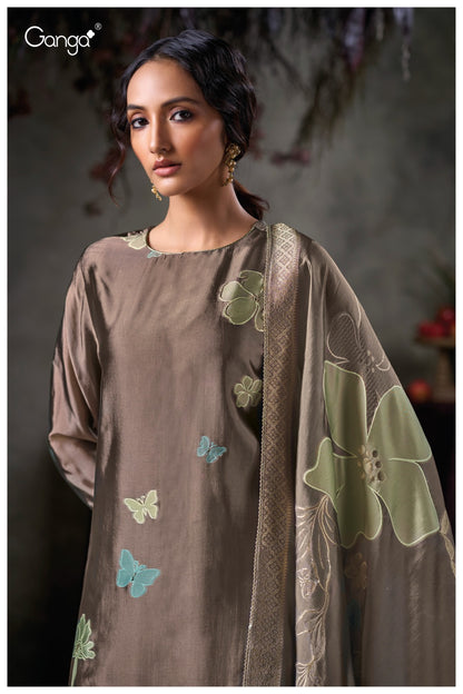 Parizel 3767 Ganga Premium Viscose Plazzo Style Suits Wholesaler Gujarat