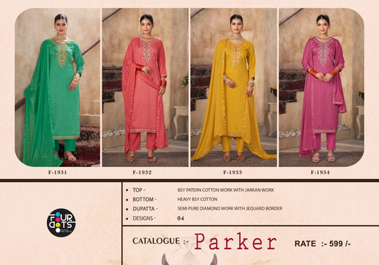 Parker Four Dots Bsy Pant Style Suits Wholesaler