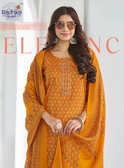 Parker Vol 1 Radhika Lifestyle Jam Satin Readymade Pant Style Suits Wholesale Price