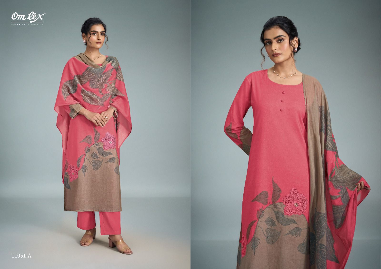 Parna Omtex Lawn Cotton Pant Style Suits Wholesale Price