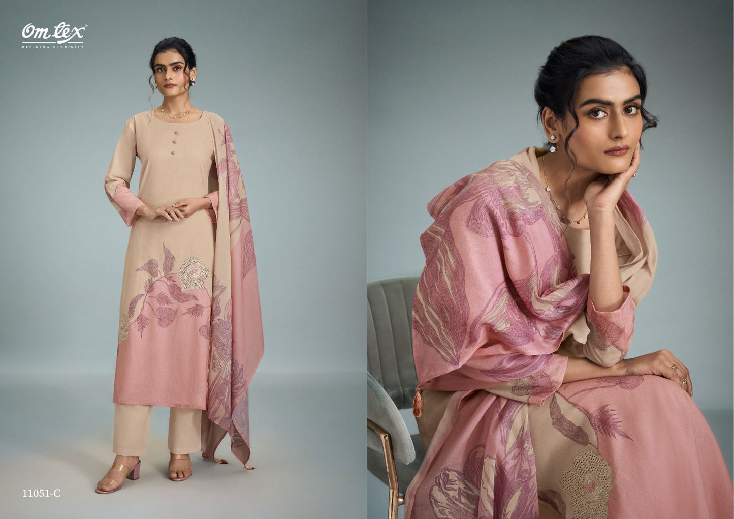 Parna Omtex Lawn Cotton Pant Style Suits Wholesale Price