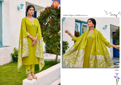 Parthivi Sbs Premium Silk Readymade Pant Style Suits Wholesaler Gujarat