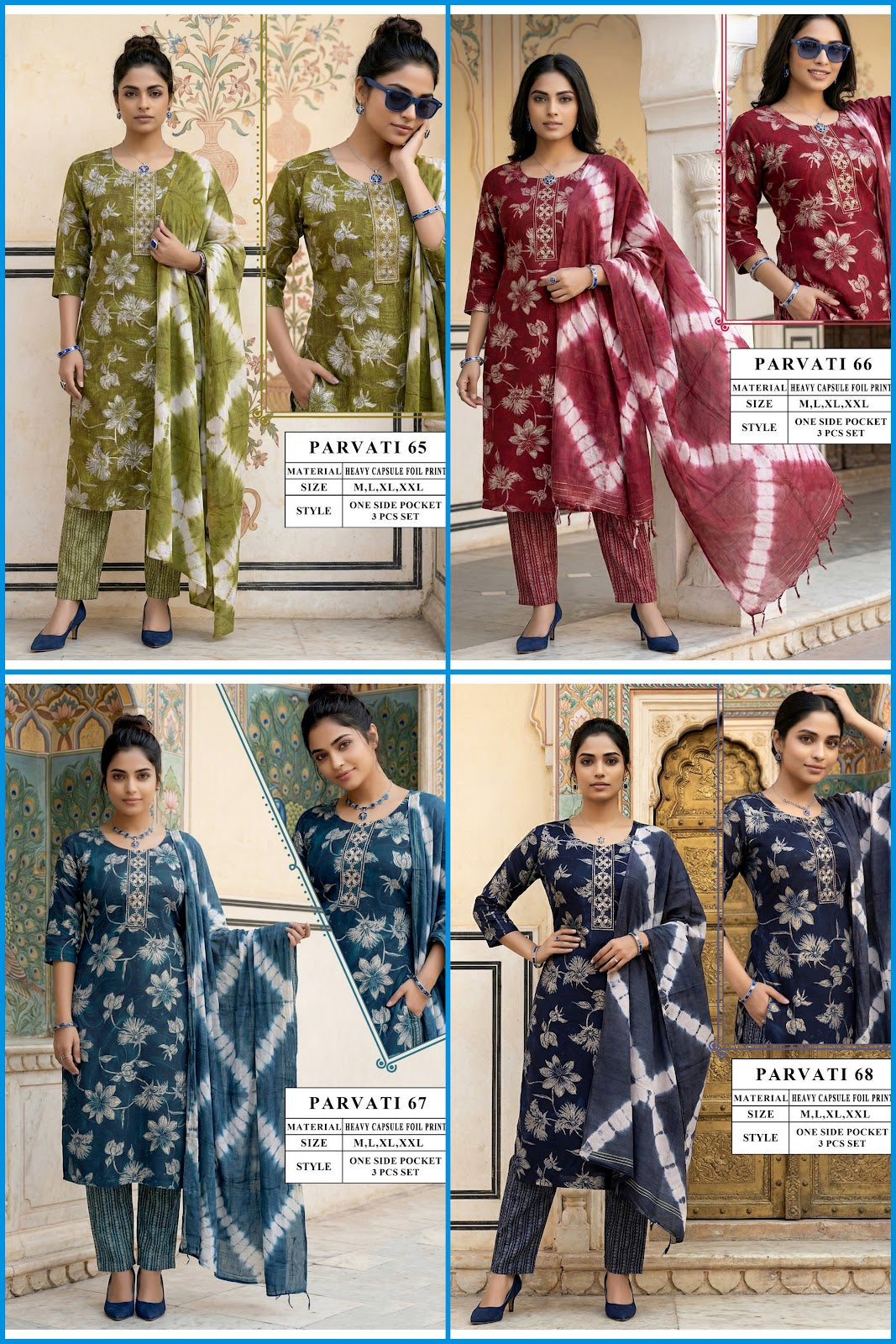 Parvati 1403 Viyaa Capsule Readymade Pant Style Suits Exporter India