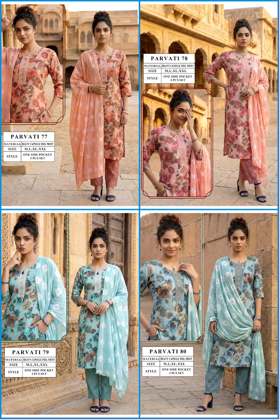 Parvati 1403 Viyaa Capsule Readymade Pant Style Suits Exporter India