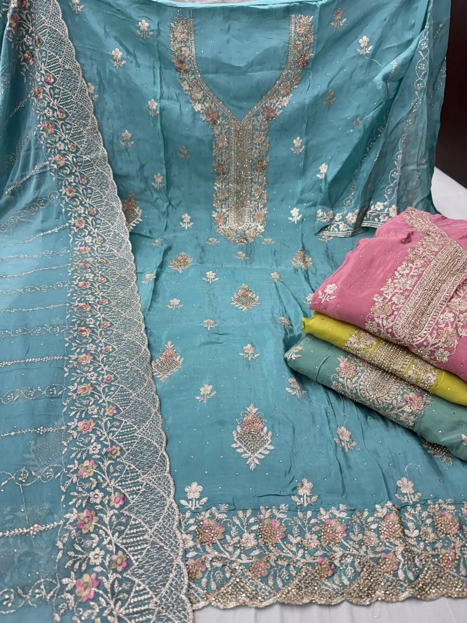 Parvati Nayandeep Pure Viscose Salwar Suits Wholesaler