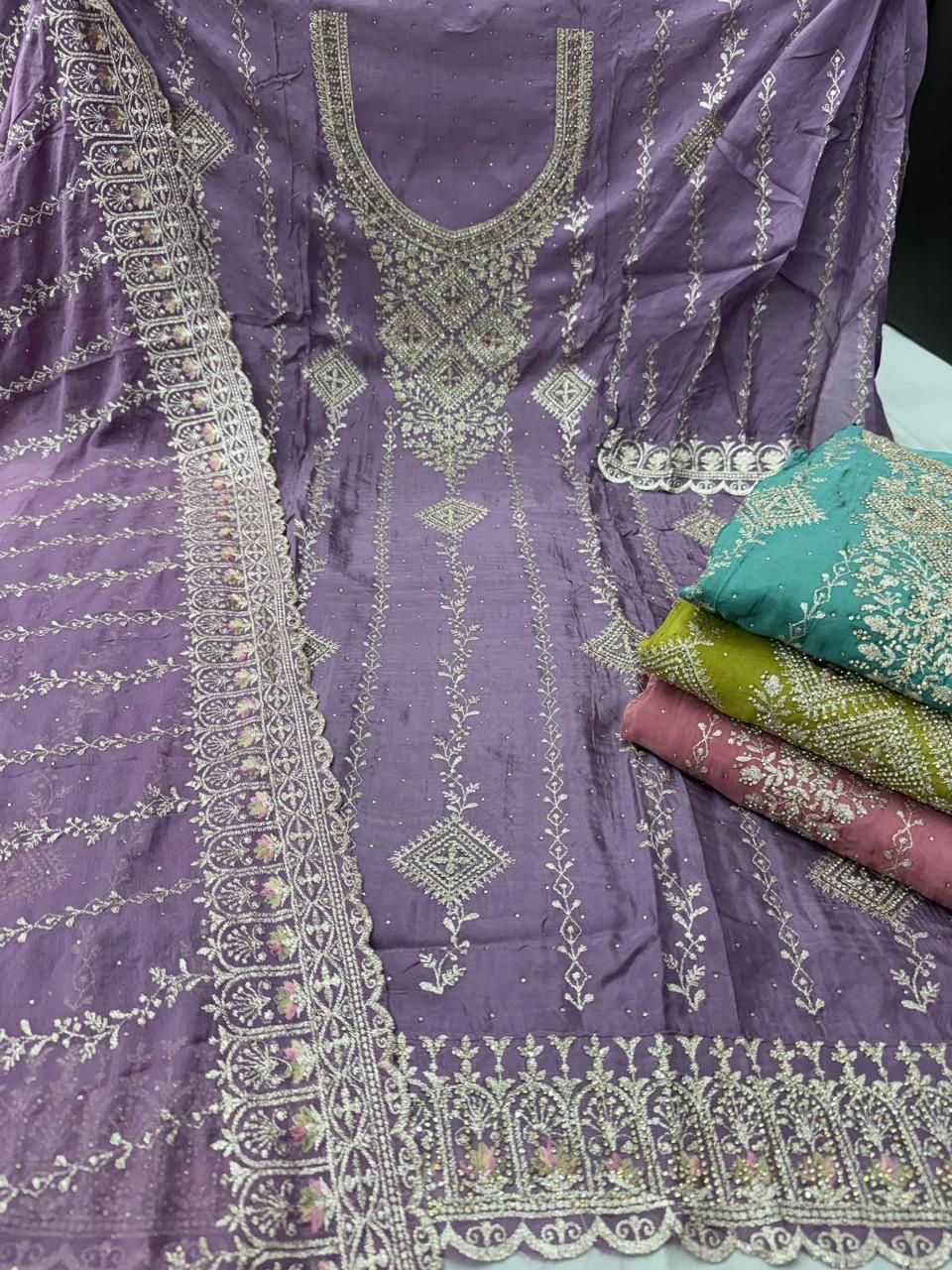 Parvati Nayandeep Pure Viscose Salwar Suits Wholesaler