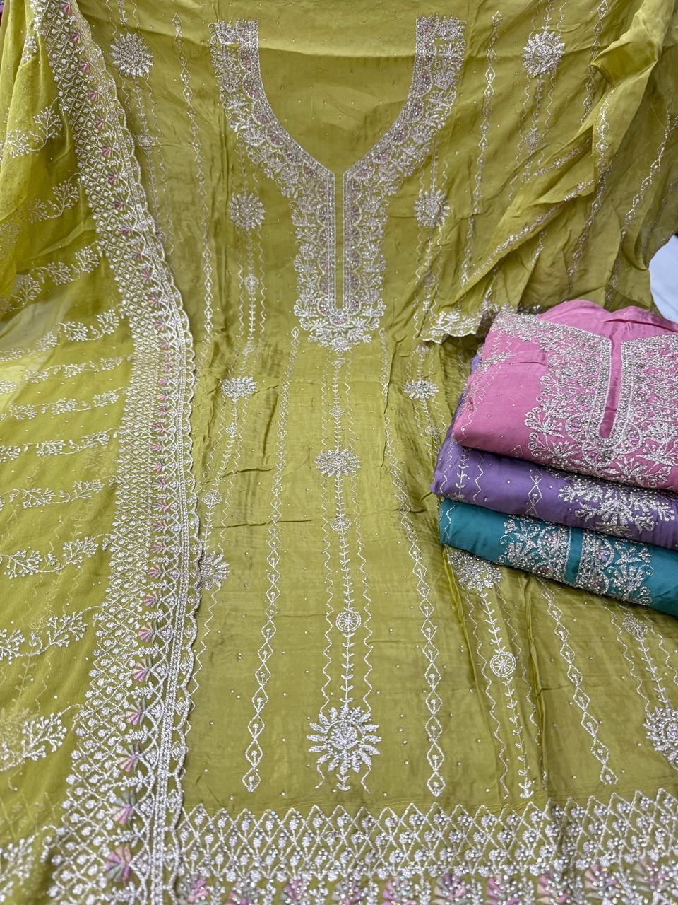 Parvati Nayandeep Pure Viscose Salwar Suits Wholesaler