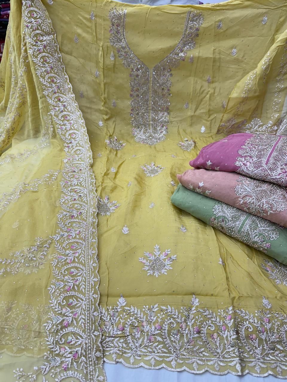 Parvati Nayandeep Pure Viscose Salwar Suits Wholesaler