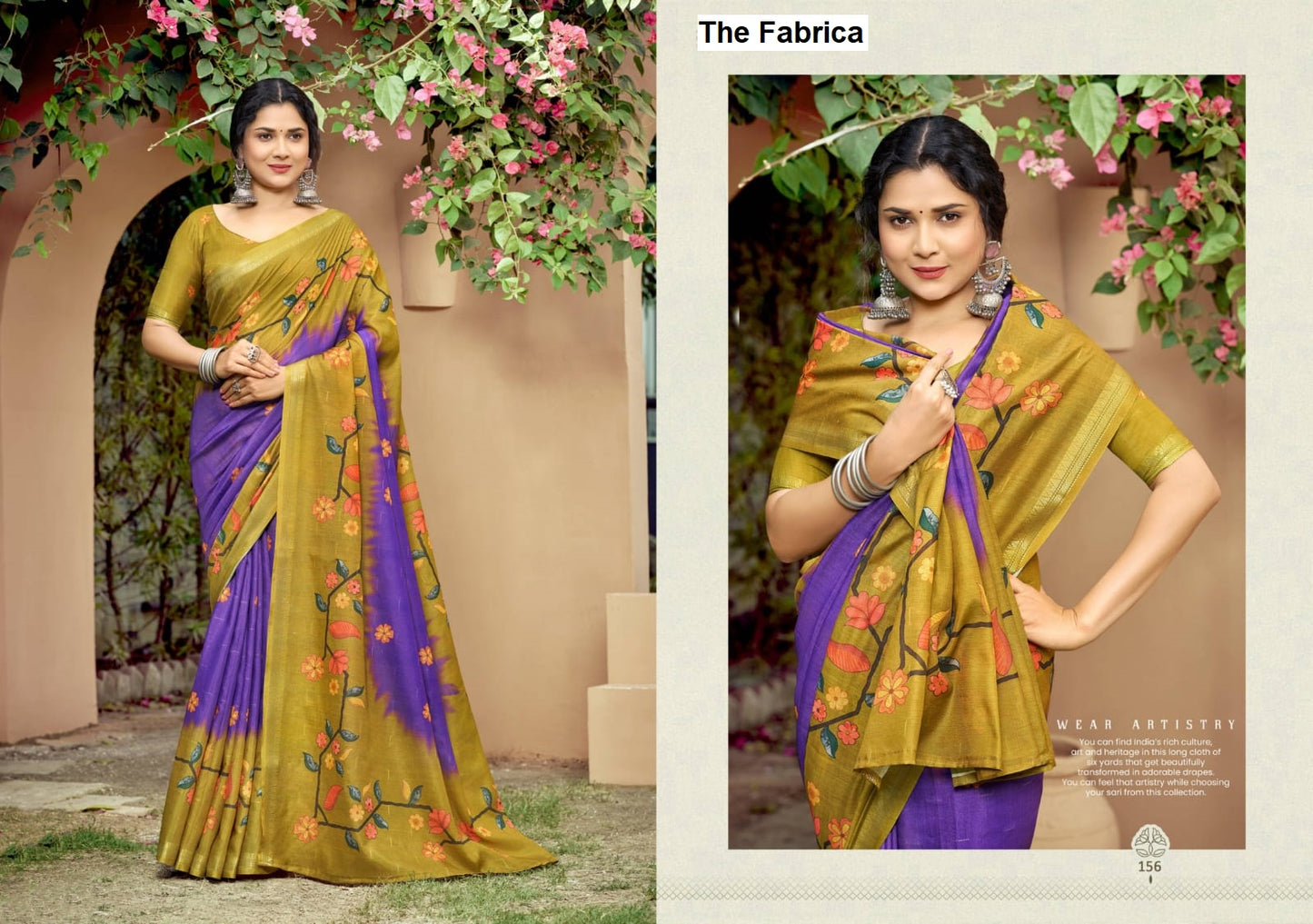 Parvati The Fabrica Soft Cotton Sarees Supplier Ahmedabad