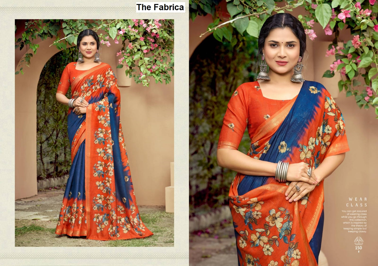 Parvati The Fabrica Soft Cotton Sarees Supplier Ahmedabad
