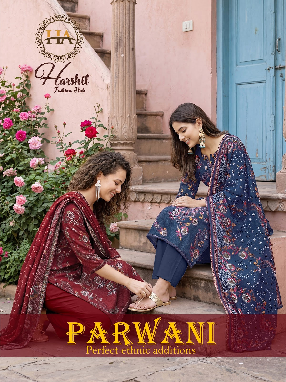 Parwani Harshit Fashion Zam Karachi Salwar Suits Supplier India