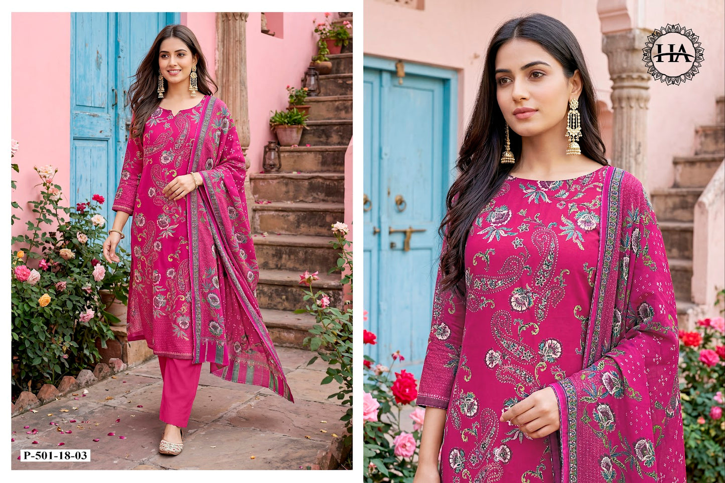 Parwani Harshit Fashion Zam Karachi Salwar Suits Supplier India