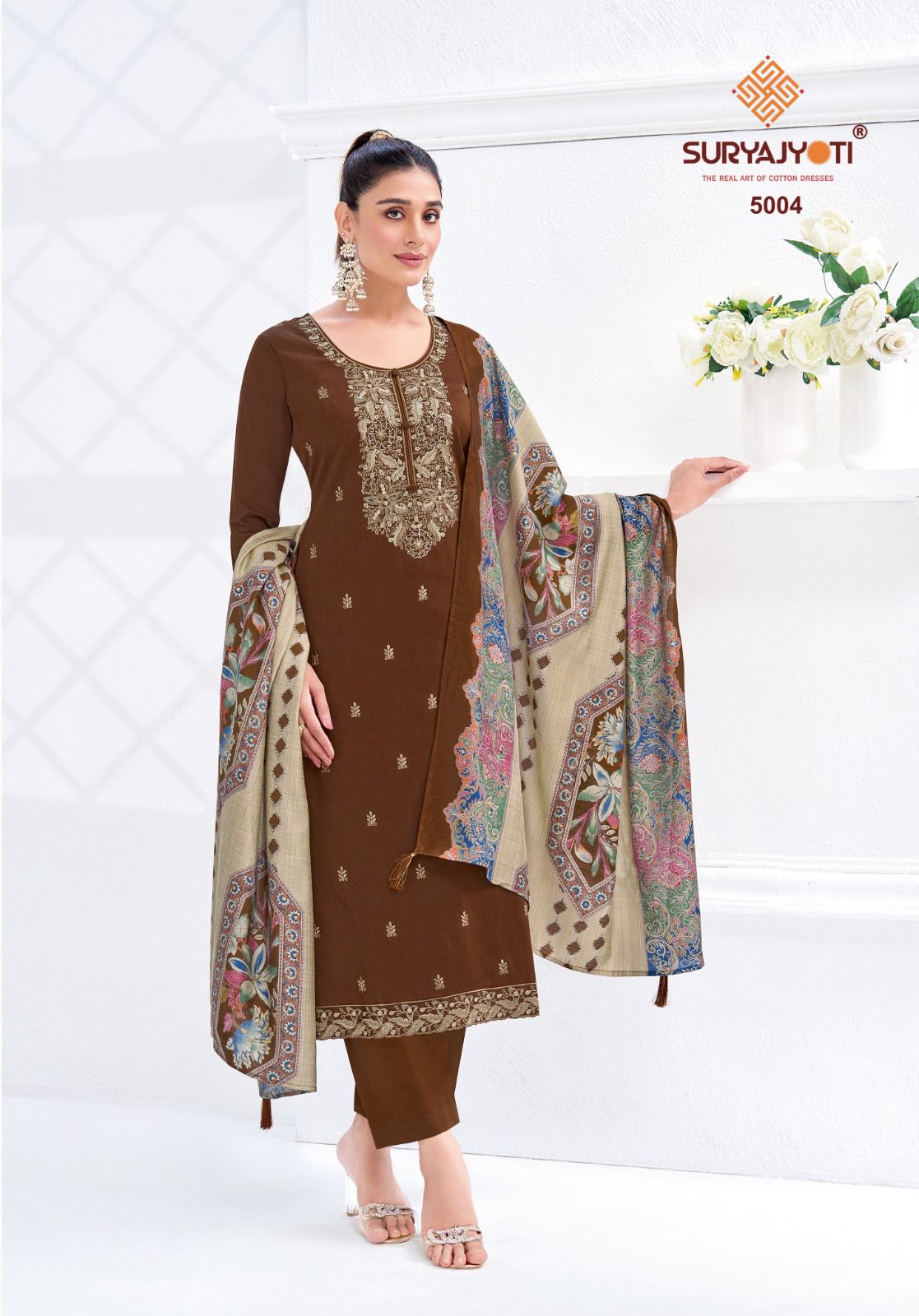 Pashan Vol 5 Suryajyoti Jam Satin Pant Style Suits Wholesaler India